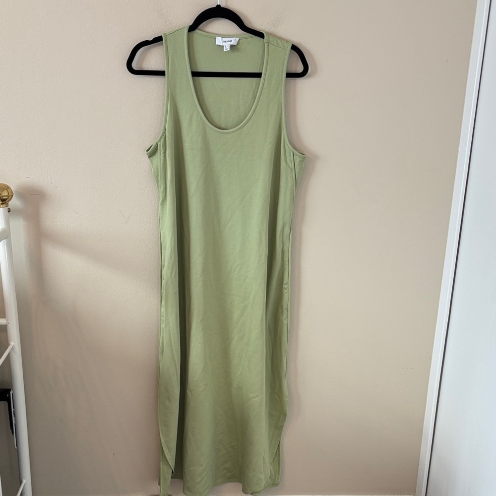 Reiss Peyton Maxi Scoop Neck Dress